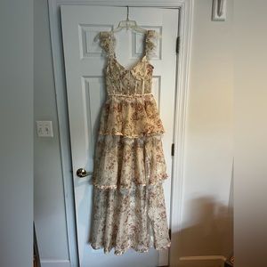 V. Chapman Jolie Dress in Carmel Rose. Size 4